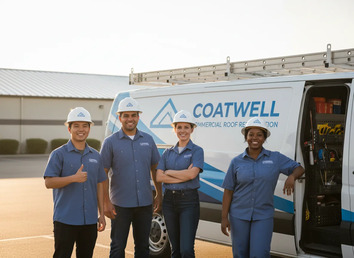 Commercial roof coating company in Neches, TX